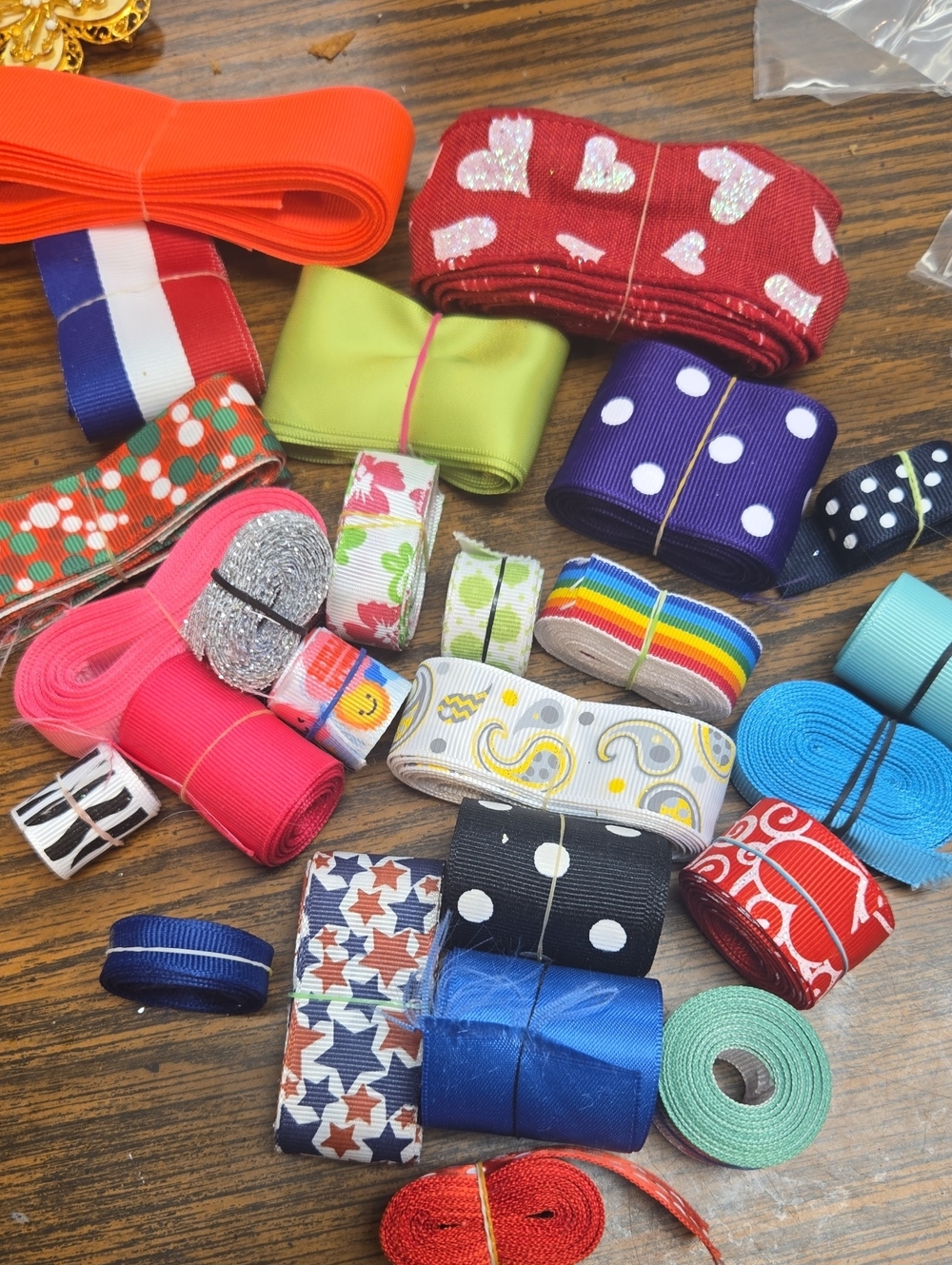 Multi-Color Kids Ribbon Pack - Assorted Bright Colors